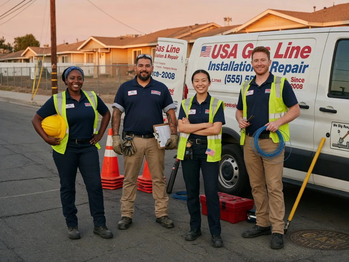 Gas Line Installation company in Marlin, WA
